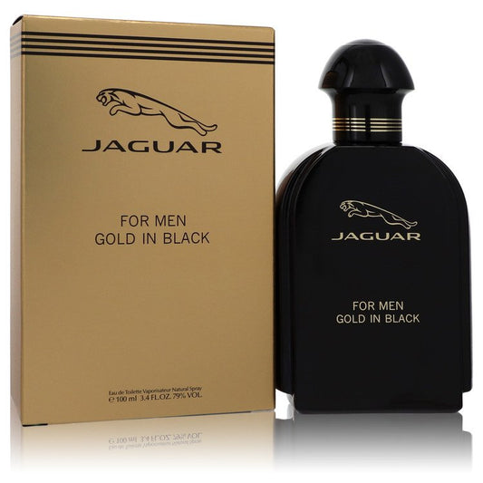 Jaguar Gold In Black by Jaguar